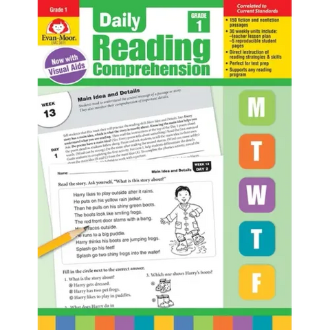 Daily Reading Comprehension, Grade 1 Teacher Edition