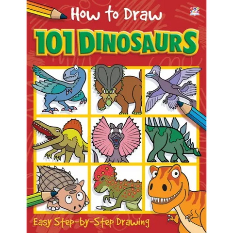 How to Draw 101 Dinosaurs