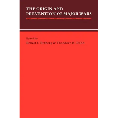 The Origin and Prevention of Major Wars
