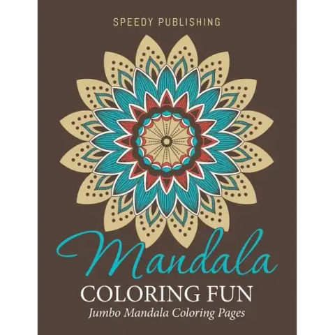 Mandala Coloring Fun: Jumbo Mandala Coloring Pages