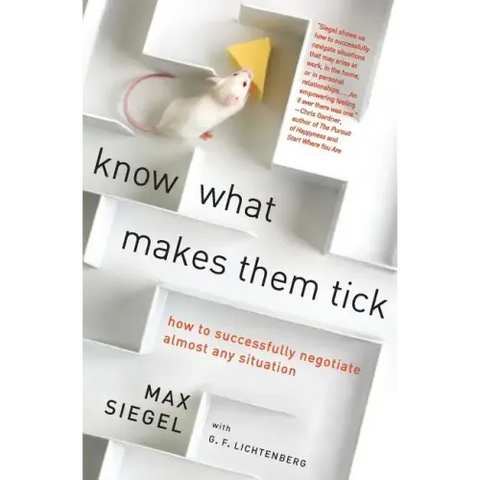 Know What Makes Them Tick: How to Successfully Negotiate Almost Any Situation