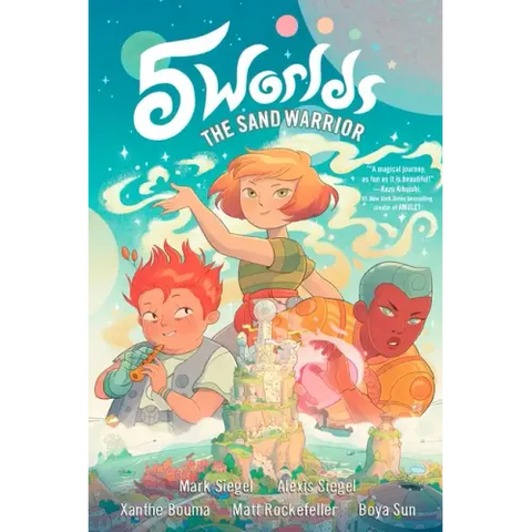 5 Worlds Book 1: The Sand Warrior: (A Graphic Novel)