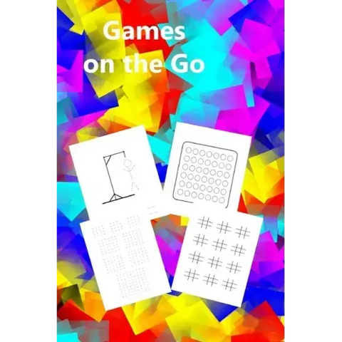 Games on the Go: Puzzle Book with Pencil and paper games to keep everybody happy on those long journeys or wet afternoons. Full Instructions included