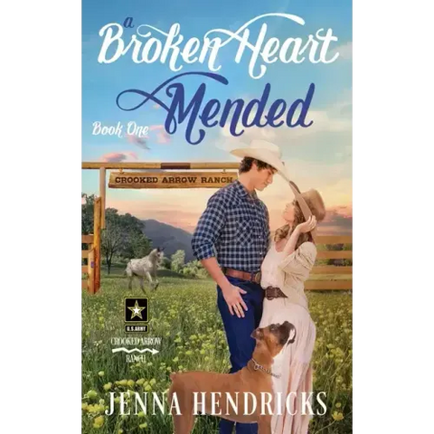 A Broken Heart Mended: A Military Sweet Cowboy Romance in Big Sky Country