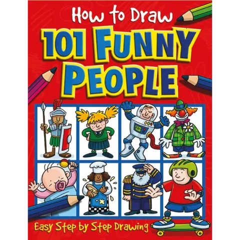How to Draw 101 Funny People