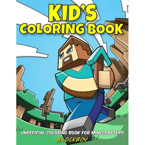 Kid's Coloring Book: Unofficial Coloring Book for Minecrafters