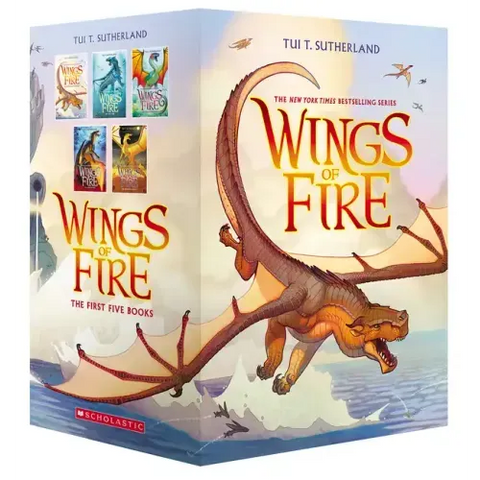 Wings of Fire Boxset, Books 1-5 (Wings of Fire)