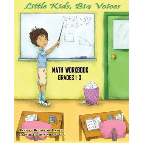 Little Kids, Big Voices Math Workbook, Grades 1-3