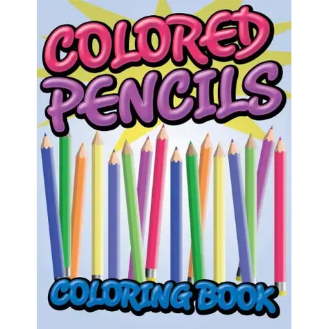 Colored Pencils Coloring Book