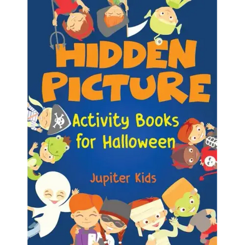 Hidden Picture Activity Books for Halloween