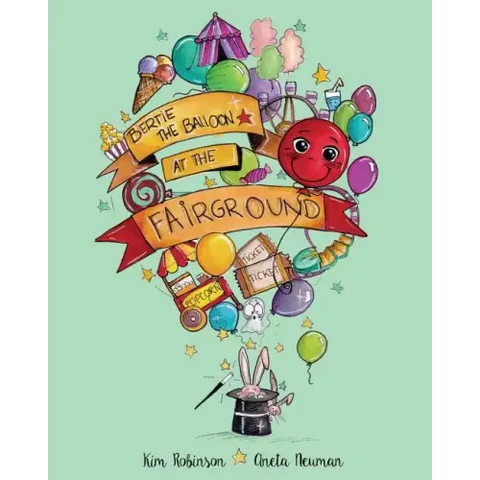 Bertie The Balloon at the Fairground