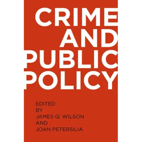 Crime and Public Policy