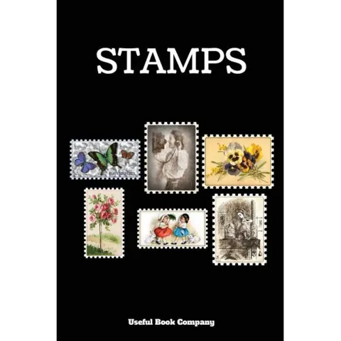 Stamps: Stamp book for stamp collectors, 6 x 9,
