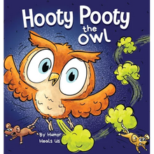 Hooty Pooty the Owl: A Funny Rhyming Halloween Story Picture Book for Kids and Adults About a Farting owl, Early Reader - Hardcover