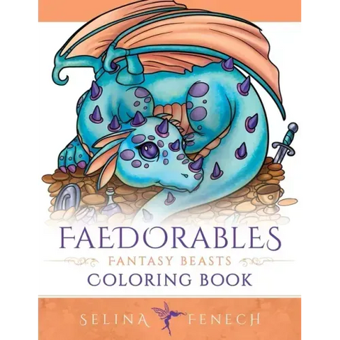 Faedorables Fantasy Beasts Coloring Book