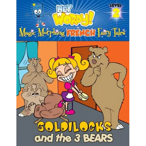 Goldilocks and the Three Bears: English to French, Level 2