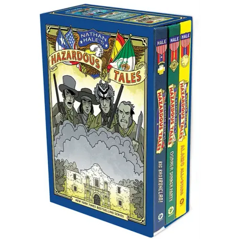 Nathan Hale's Hazardous Tales Second 3-Book Box Set: A Graphic Novel Collection