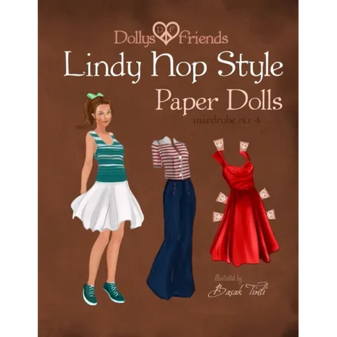 Dollys and Friends Lindy Hop Style Paper Dolls: Wardrobe No: 4