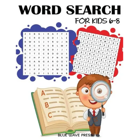 Word Search for Kids 6-8
