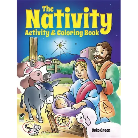 The Nativity Activity & Coloring Book