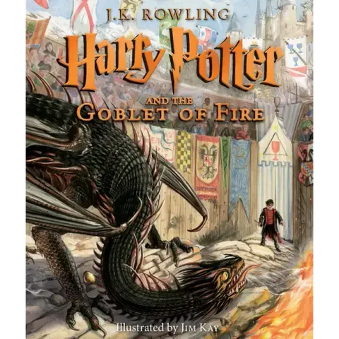 Harry Potter and the Goblet of Fire: The Illustrated Edition (Harry Potter, Book 4)