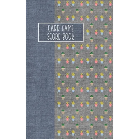 Card Game Score Book: For Tracking Your Favorite Games - Catcus