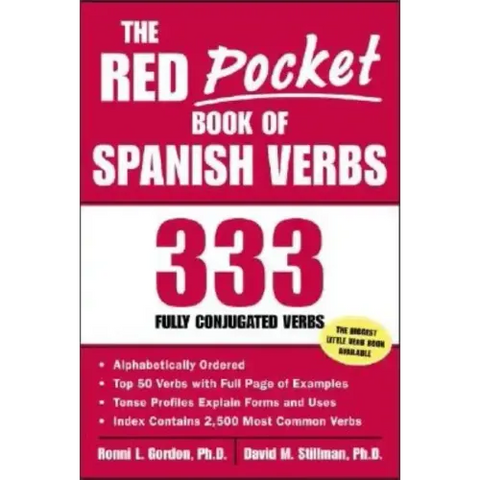 The Red Pocket Book of Spanish Verbs: 333 Fully Conjugated Verbs