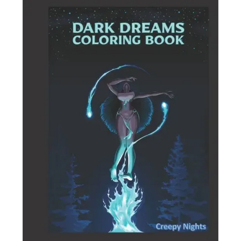 Dark Dreams Coloring Book: Nightmare coloring book for adults. Adult coloring book with creepy illustrations. Horror dreams, dark fantasy, Gothic