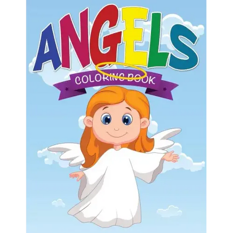 Angels Coloring Book