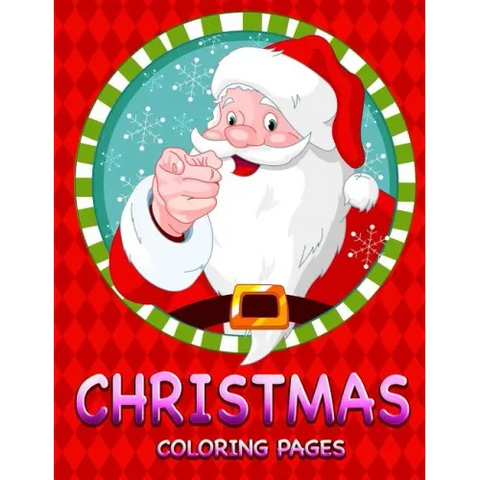 Christmas Coloring Pages: Jumbo Christmas Coloring Book