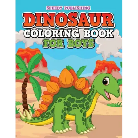 Dinosaur Coloring Book For Boys