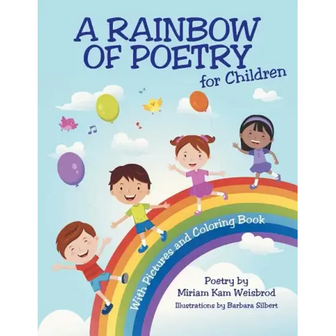 A Rainbow of Poetry for Children: With Pictures and Coloring Book