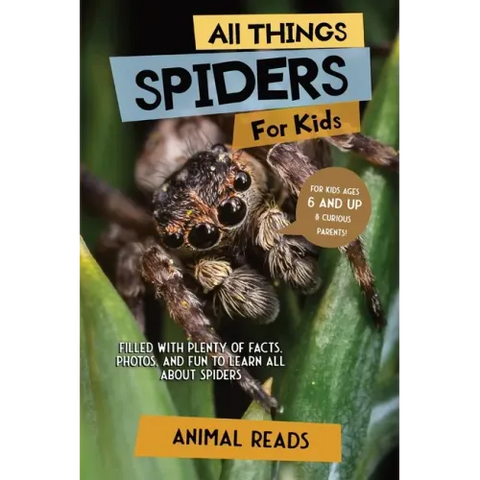 All Things Spiders For Kids: Filled With Plenty of Facts, Photos, and Fun to Learn all About Spiders