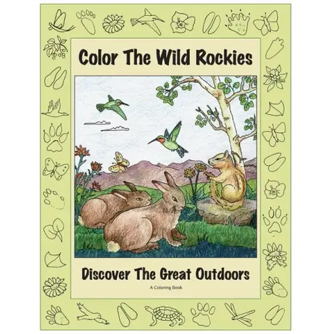 Color the Wild Rockies: Discover the Great Outdoors