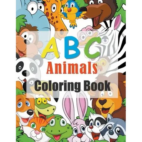 ABC Animals: Kids Coloring Book