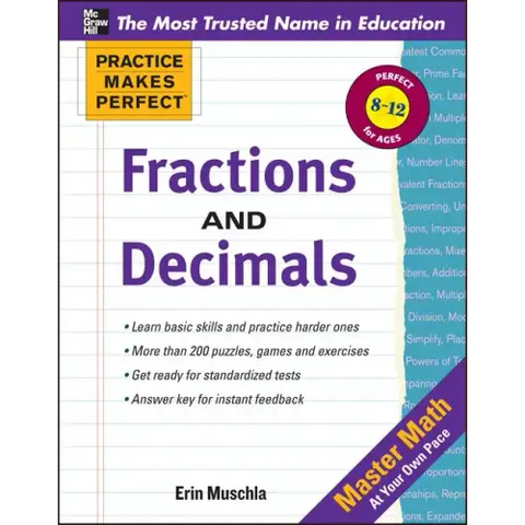 Practice Makes Perfect: Fractions, Decimals, and Percents