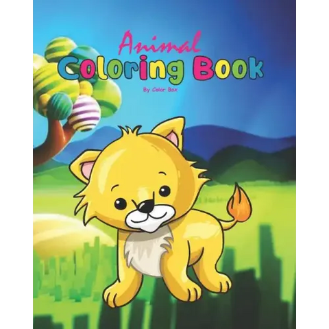 Animal Coloring Book: Coloring Books for Kids and Toddlers, Cute Animals Coloring, Children Activity Books for Kids Ages 2-4, 4-8, Boys, Gir
