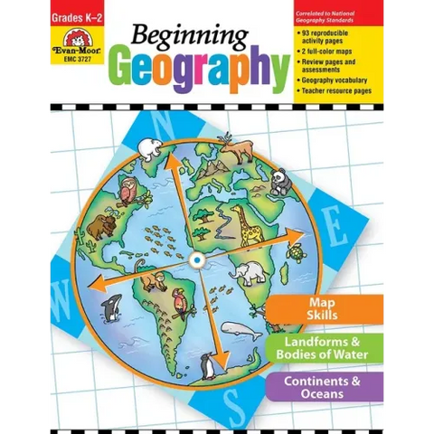 Beginning Geography, Kindergarten - Grade 2 Teacher Resource
