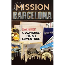 Mission Barcelona: A Scavenger Hunt Adventure: (Travel Book For Kids) - Paperback