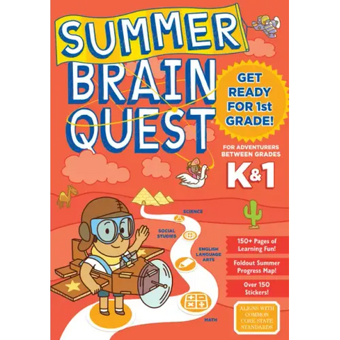 Summer Brain Quest: Between Grades K & 1