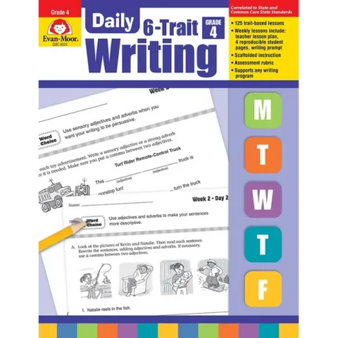 Daily 6-Trait Writing, Grade 4 Teacher Edition