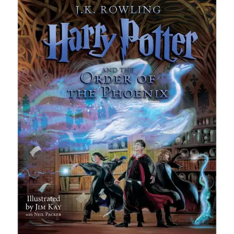 Harry Potter and the Order of the Phoenix: The Illustrated Edition (Harry Potter, Book 5)