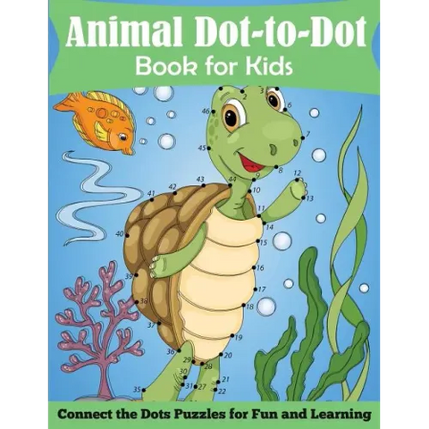 Animal Dot-to-Dot Book for Kids