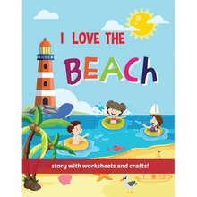 I Love The Beach - Storybook with worksheets and crafts!