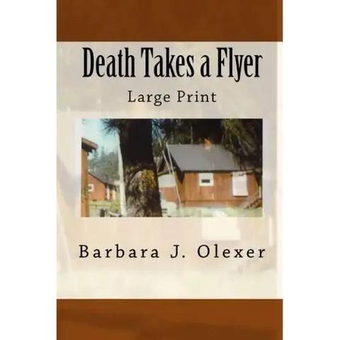 Death Takes a Flyer: Large Print