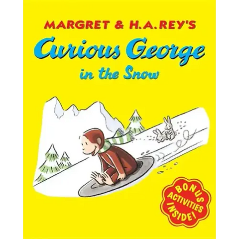 Curious George in the Snow: A Winter and Holiday Book for Kids