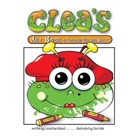 Clea's Art Book of Coloring Drawing Mazes