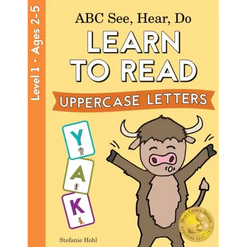 ABC See, Hear, Do Level 1: Learn to Read Uppercase Letters