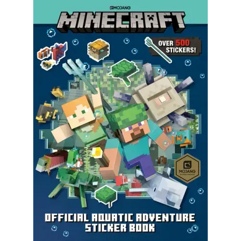 Minecraft Official Aquatic Adventure Sticker Book (Minecraft)