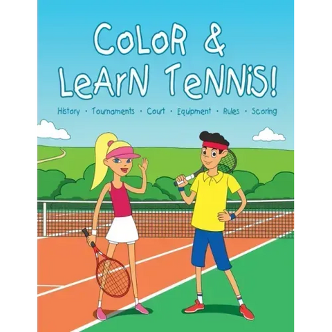 Color & learn tennis!